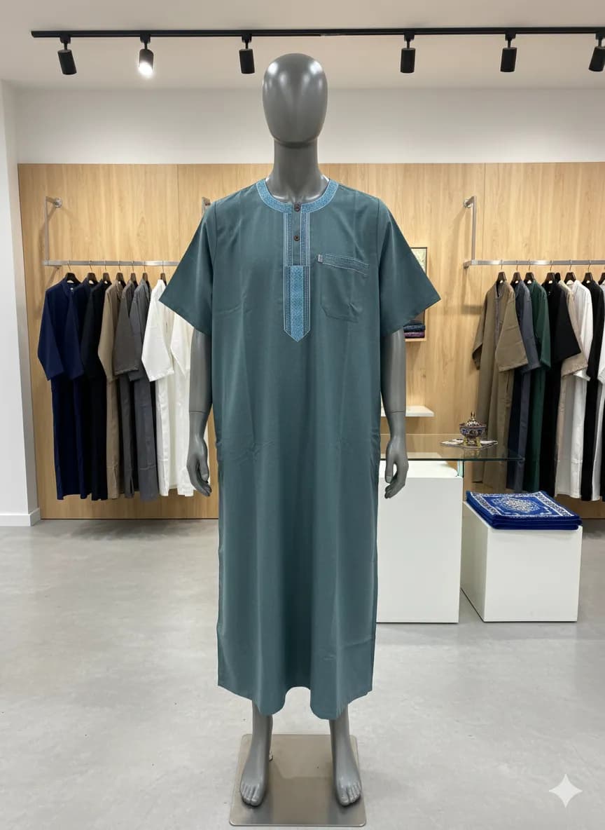 Boubou Qamis Contemporain - Image 1