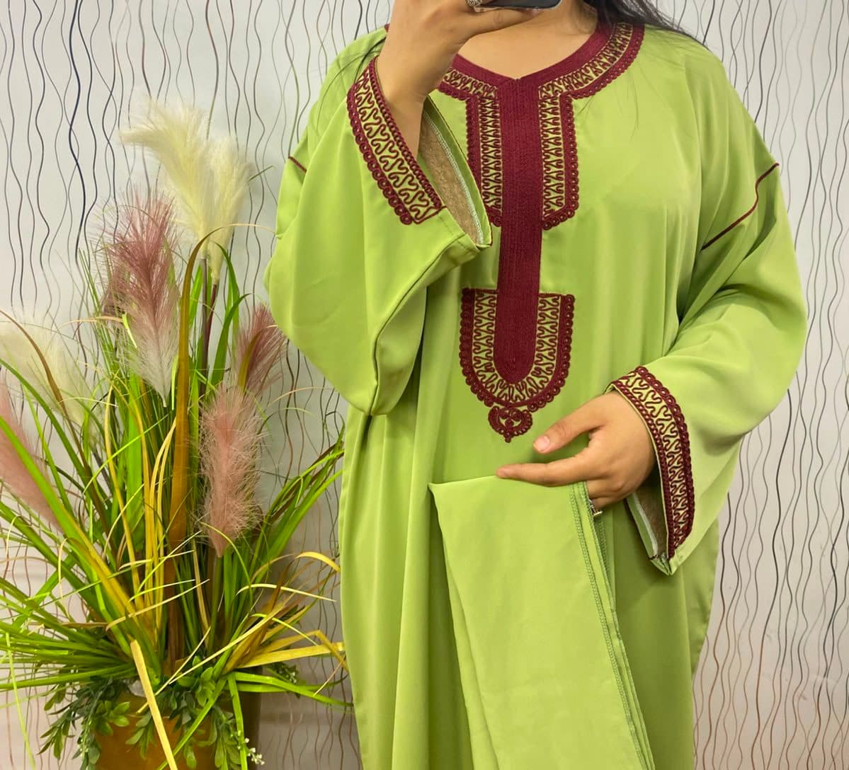 Boubou marocain femme taille standard - Image 1