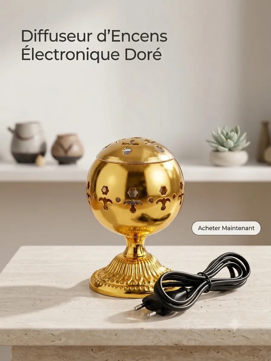 Encensoir électrique brûleur d’encens - Image 1