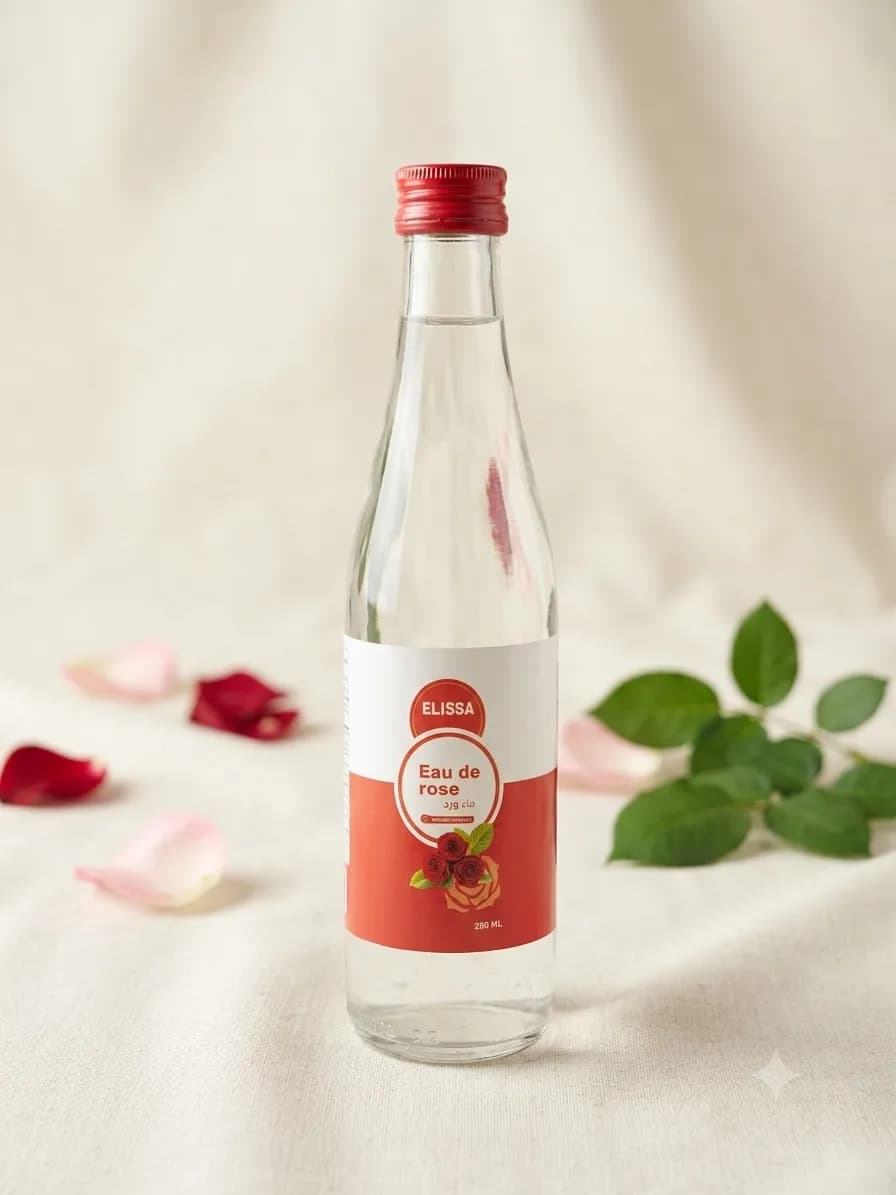 Eau de Rose Naturelle Elissa (250 ml) - Image 1