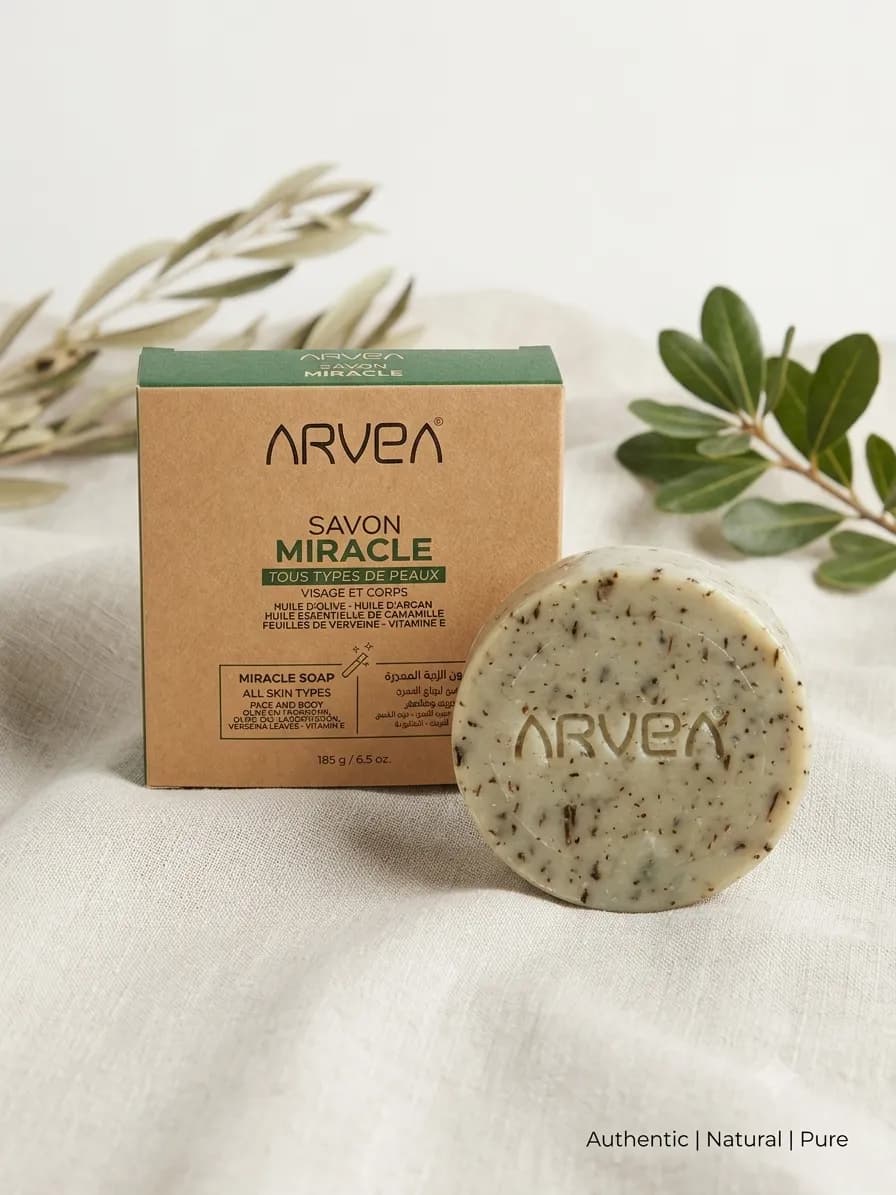 Savon Miracle ARVEA Nature (185 g) - Image 1