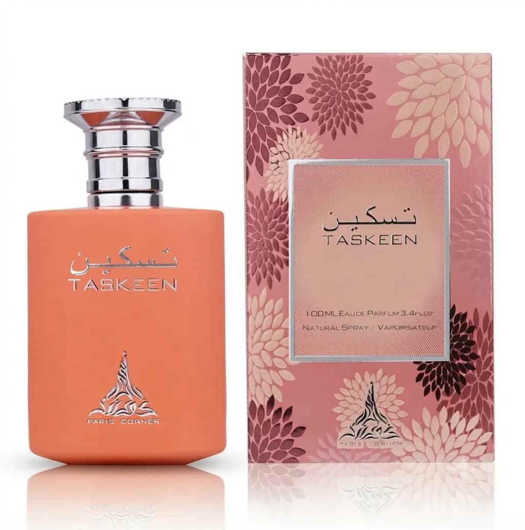 Paris Corner Taskeen Eau de Parfum 100 ml | Parfum Oriental Fruité Unisexe | Longue Tenue - Image 1