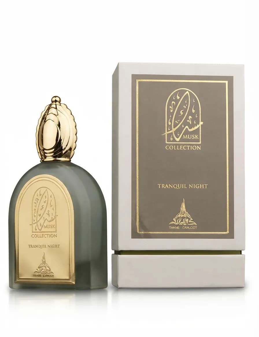 Tranquil Night Musk Collection Eau de Parfum Unisexe | Musc Blanc, Vanille & Ambre | Longue Tenue - Image 1