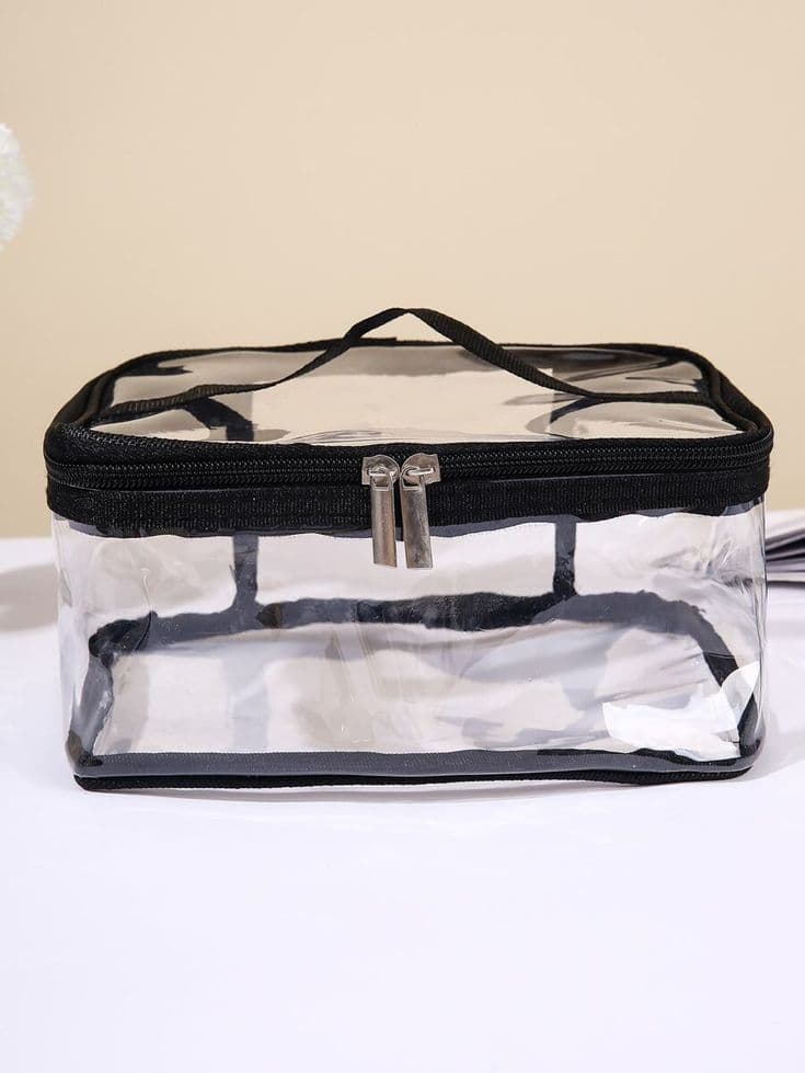 trousse à maquillage transparente - Image 1