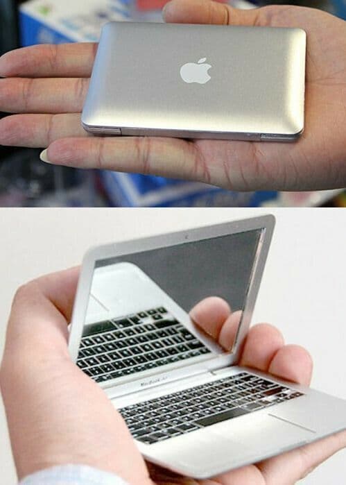miroir en forme d'ordinateur apple - Image 1