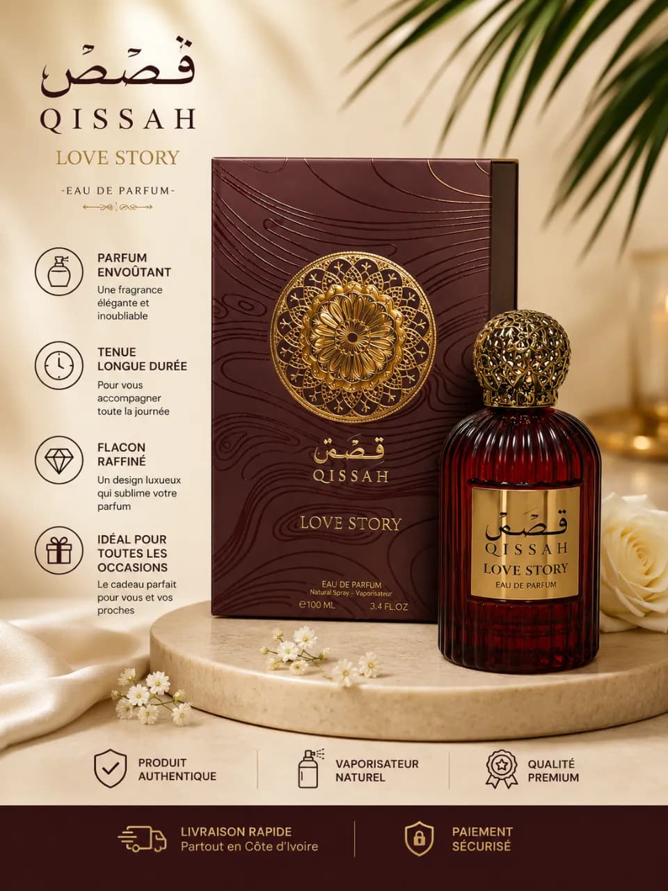 Parfum QISSAH – Love Story - Image 1