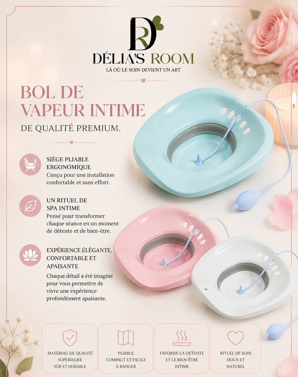 VASE DE TOILETTE INTIME - Image 1