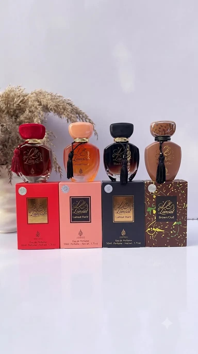 Lamsat Harir Brown/Oud – Parfum Oriental Boisé & Oud 50 ml - Image 1