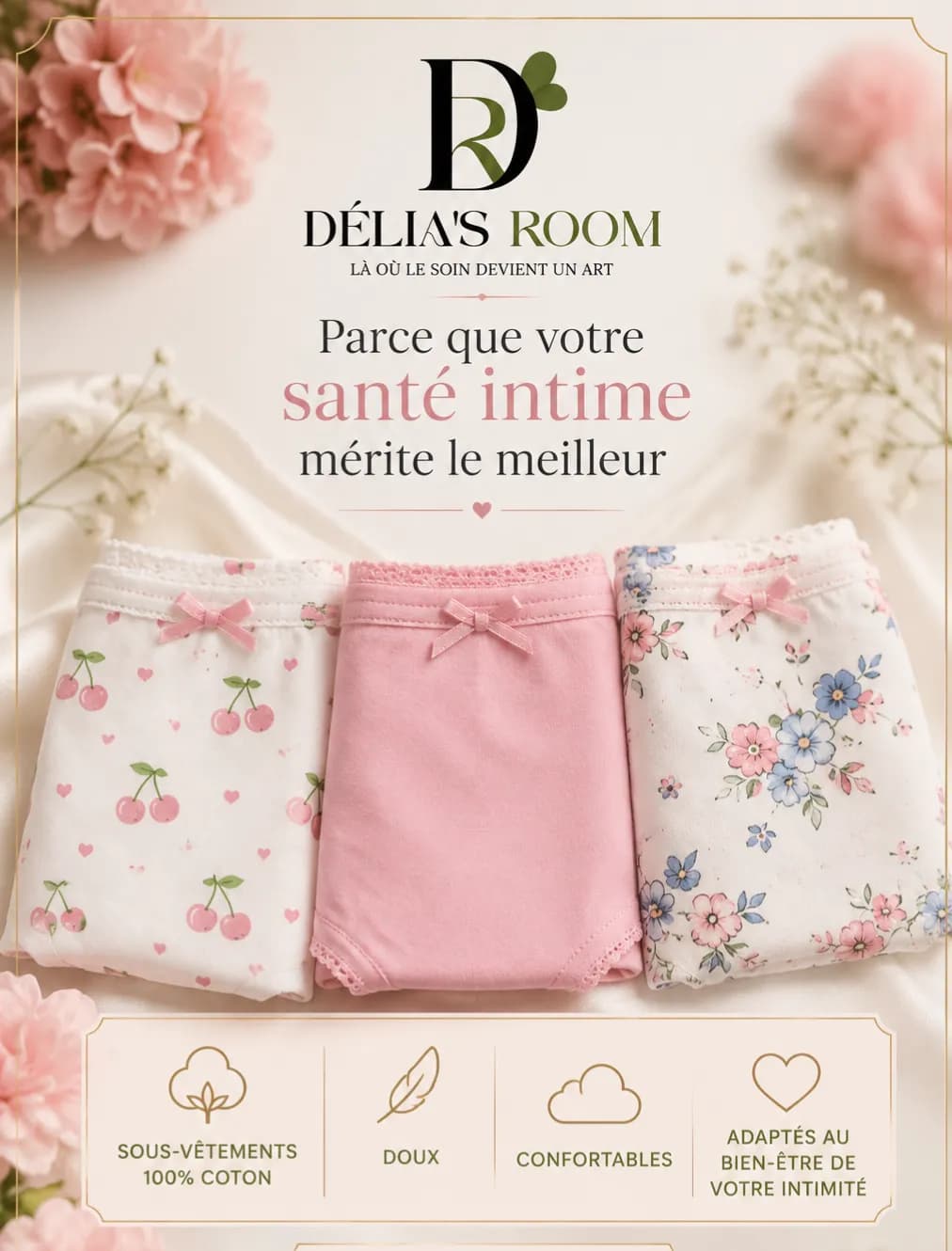 Sous vêtements 100%cotton - Image 1