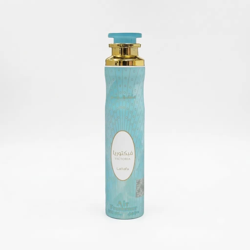 Lattafa Victoria Air Freshener 300 ml – Désodorisant Maison Citron & Vanille - Image 1