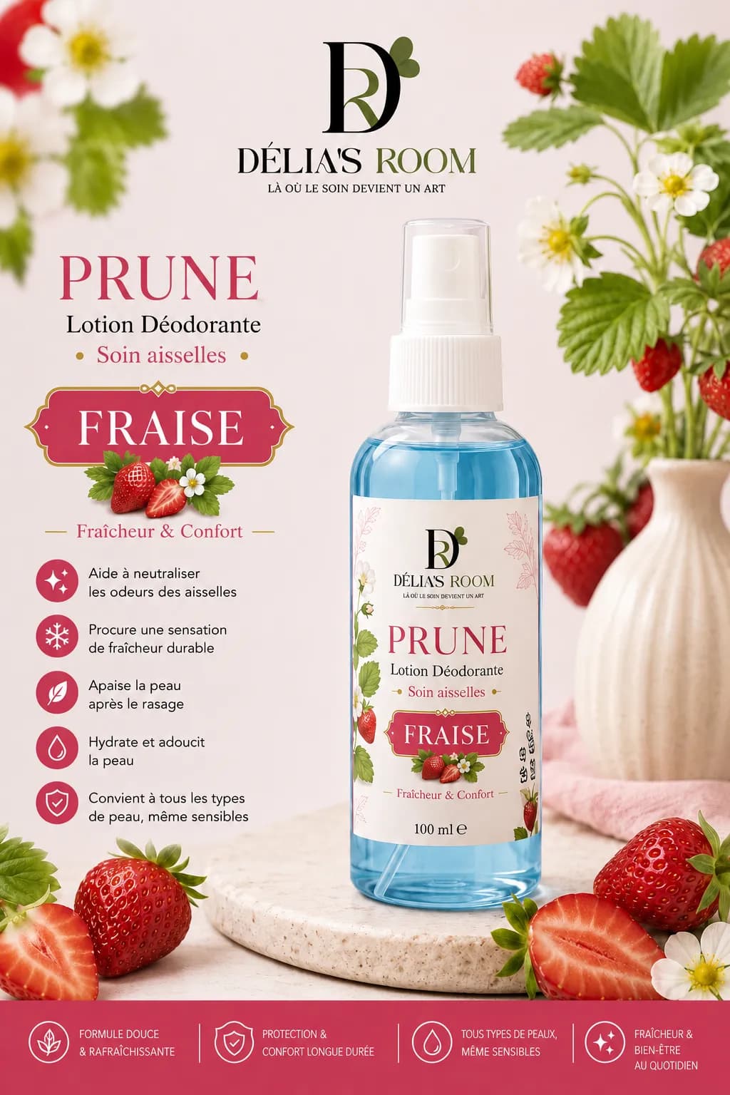 PRUNE FRAISE - Image 1