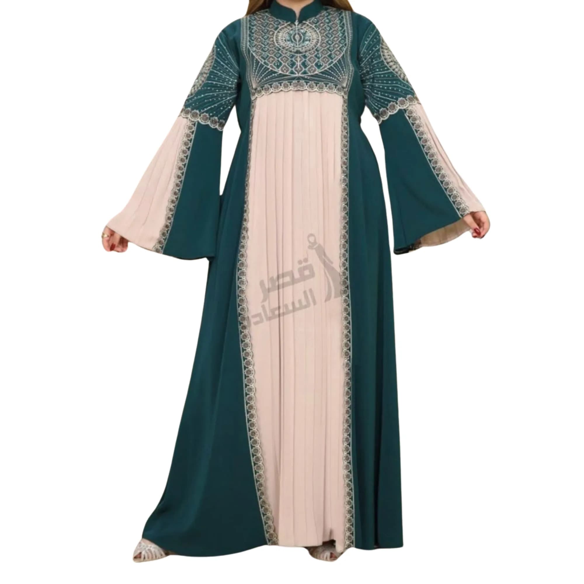 Le produit Abaya Papillon Femme Brodée
