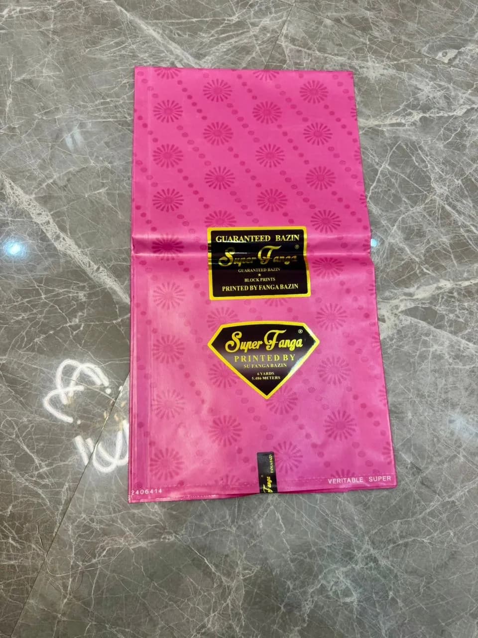 Bazin Super Fanga - Tissu de qualité supérieur - Image 1