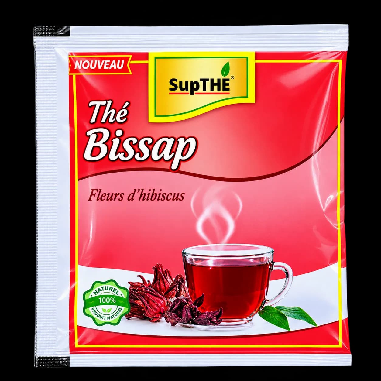 Le produit Thé Bissap SupTHE – 100 % Nature