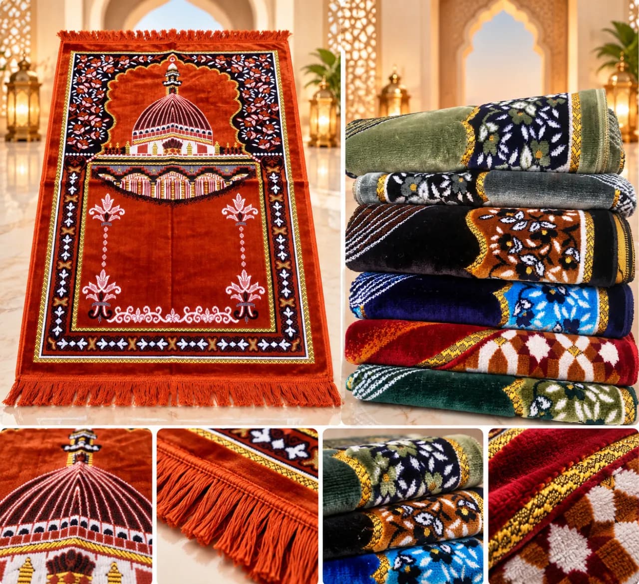 Le produit Tapis de prière Velours