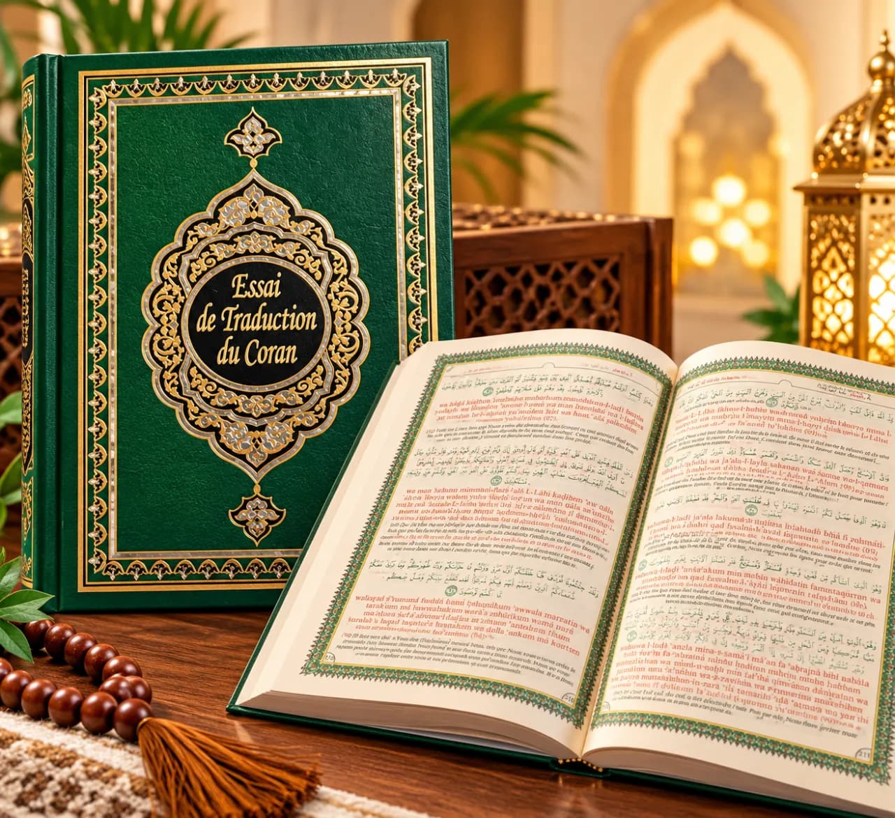 Le produit Essai de Traduction du Coran – Édition Luxe