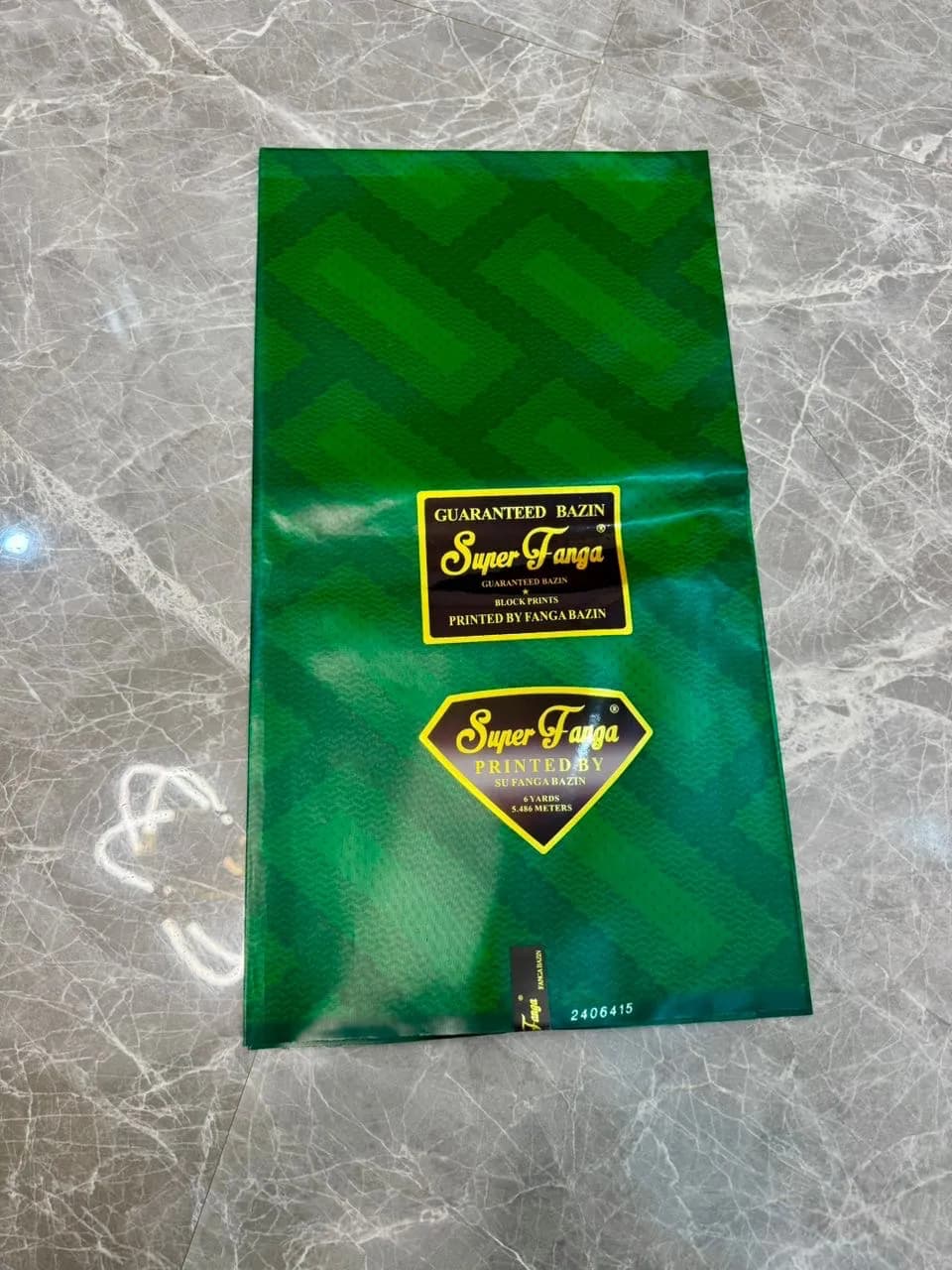 Bazin Super Fanga - tissu qualité supérieur - Image 1