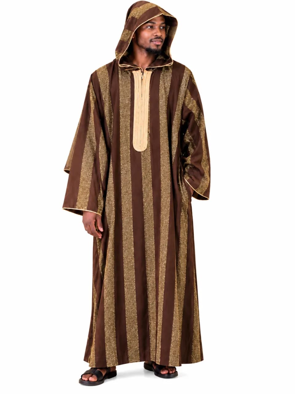 Boubou Qamis Marocain à Capuche - Image 1