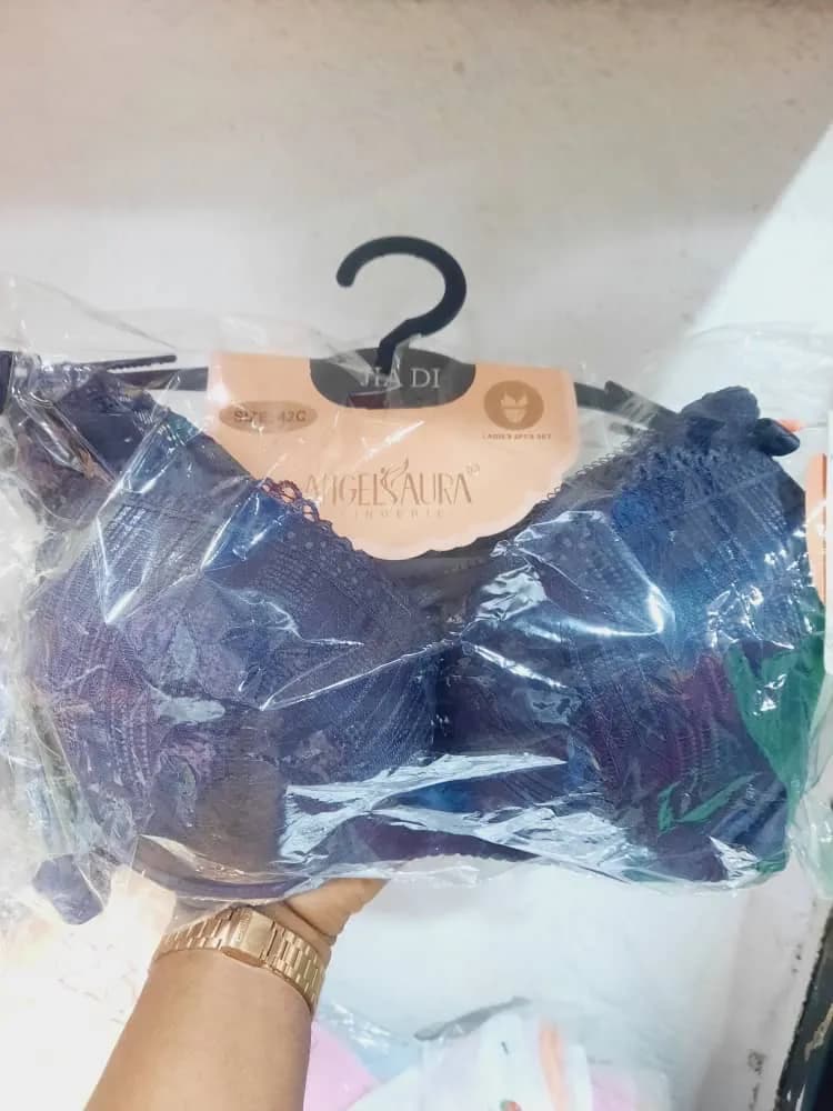 Soutien-gorge bleu foncé - Image 1